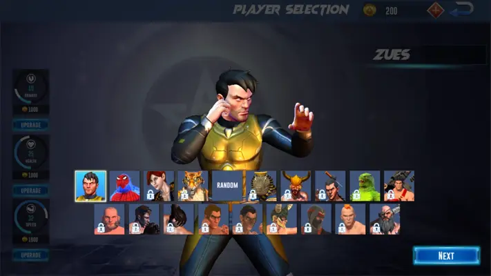 Clash of Fighters android App screenshot 7